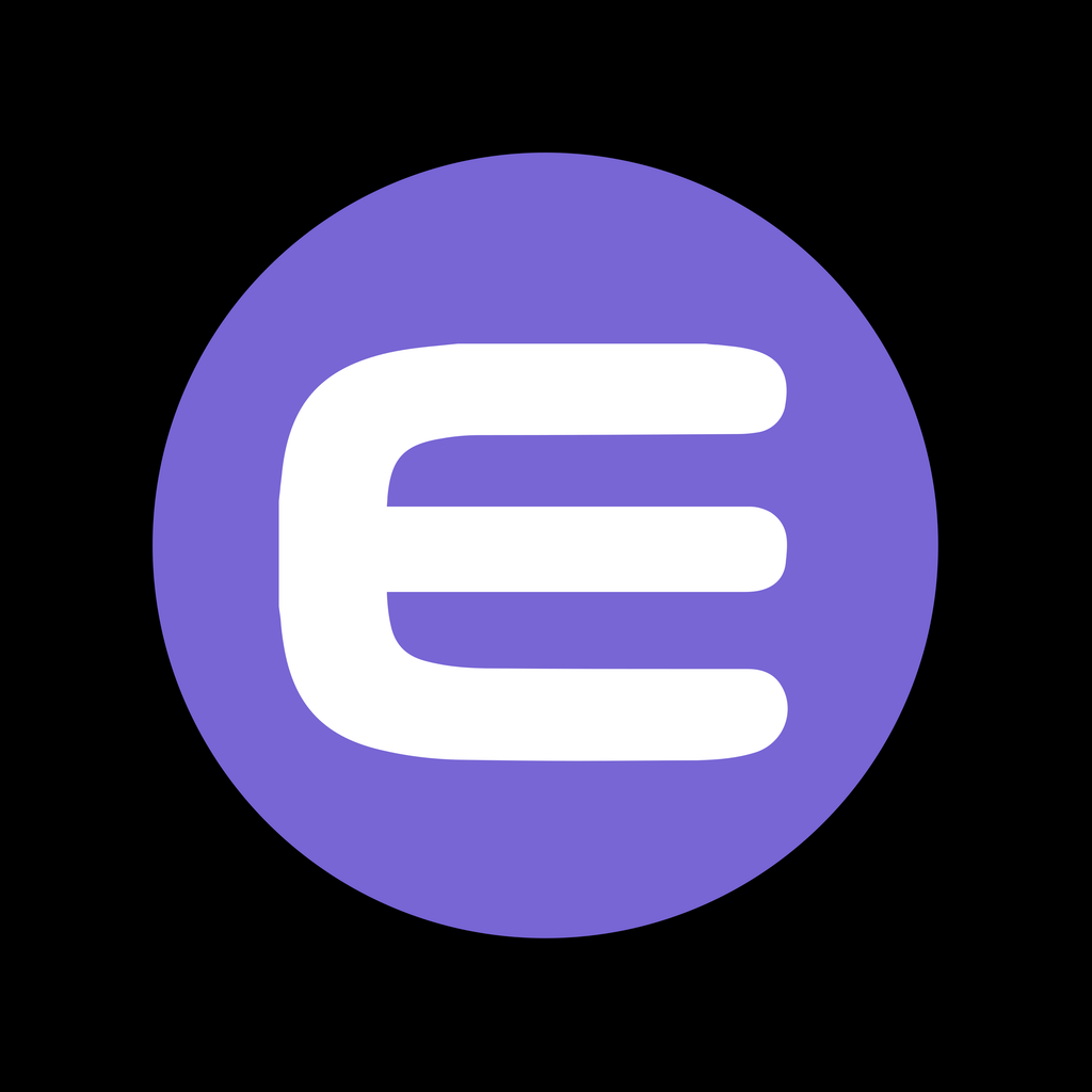 Enjin Governance icon: the Enjin network mark, which gov.enjin.cloud itself uses as its favicon, on black